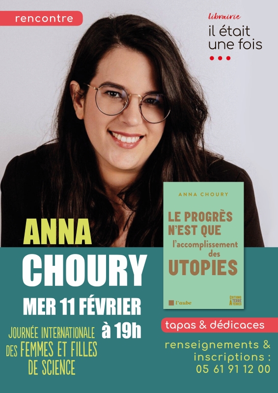 Rencontre-dédicace avec Anna Choury